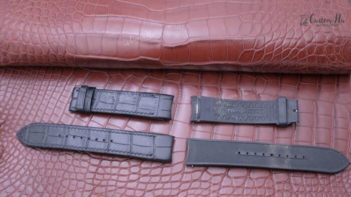 Compatible with Jaeger LeCoultre Polaris strap 21mm Alligator Leather strap