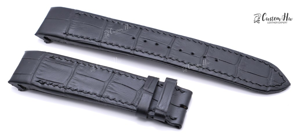 JLC Polaris strap Compatible with Jaeger LeCoultre Polaris strap 21mm Alligator Leather strap
