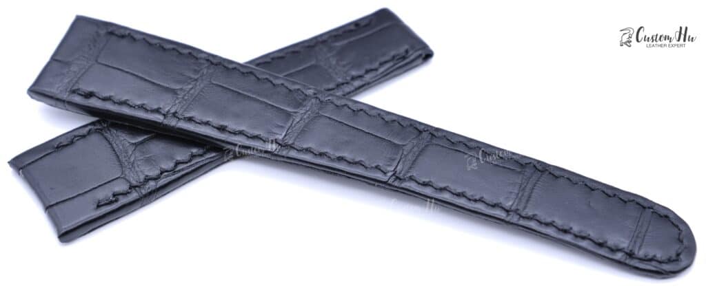 Ebel 1911 887902 strap Ebel 1911 8134901 strap 20mm Alligator leather strap