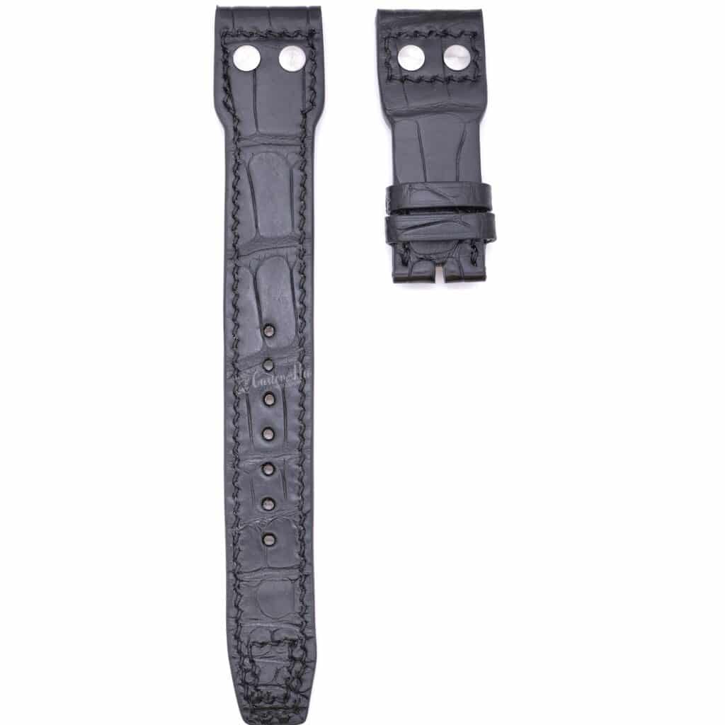 IWC Big Pilot Strap 22mm Alligator Leather strap