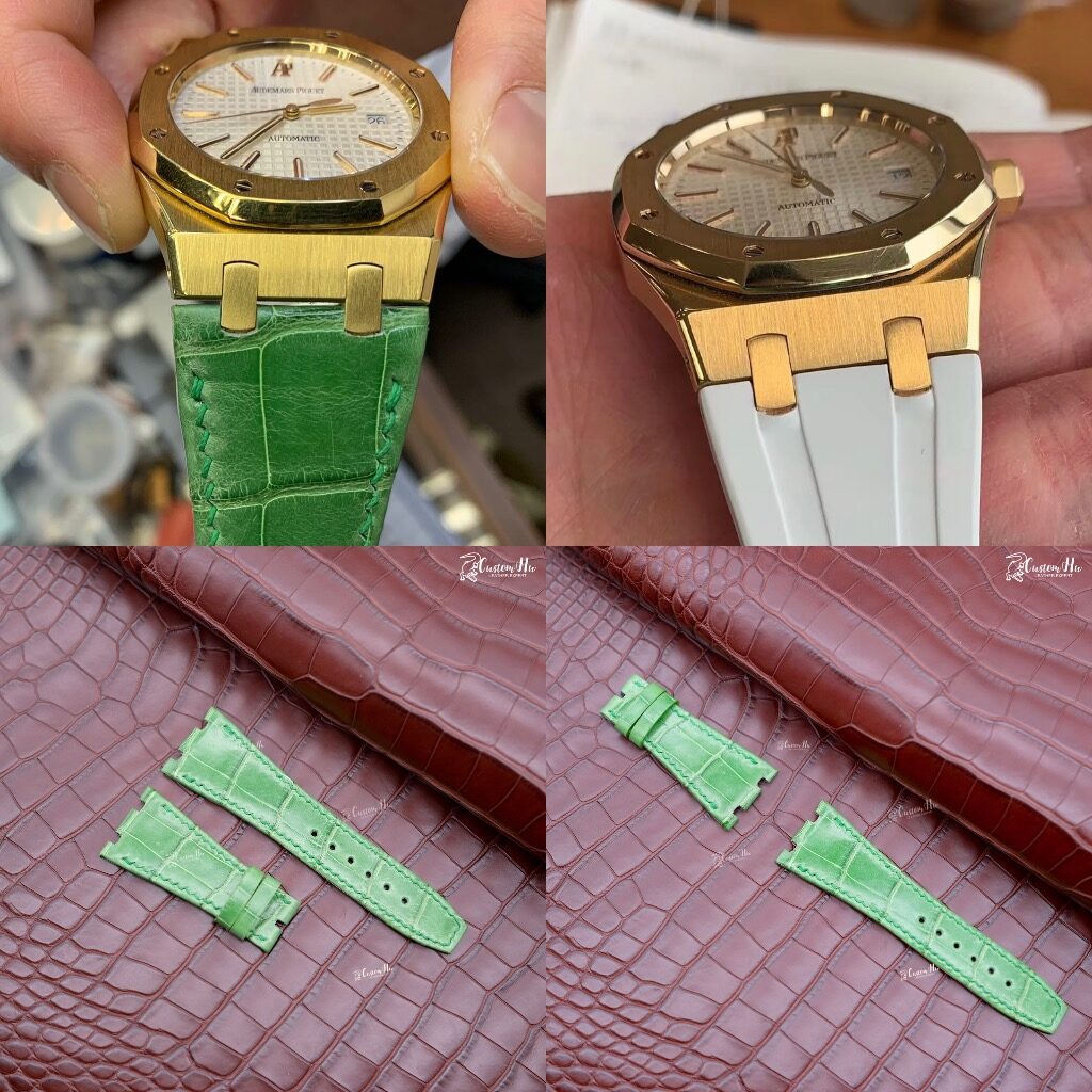 Custom leather watch strap customhu