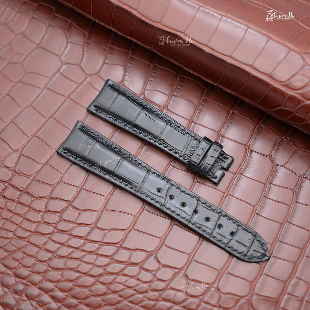 compatible Rolex Cellini Time Strap 20mm Alligator Leather strap