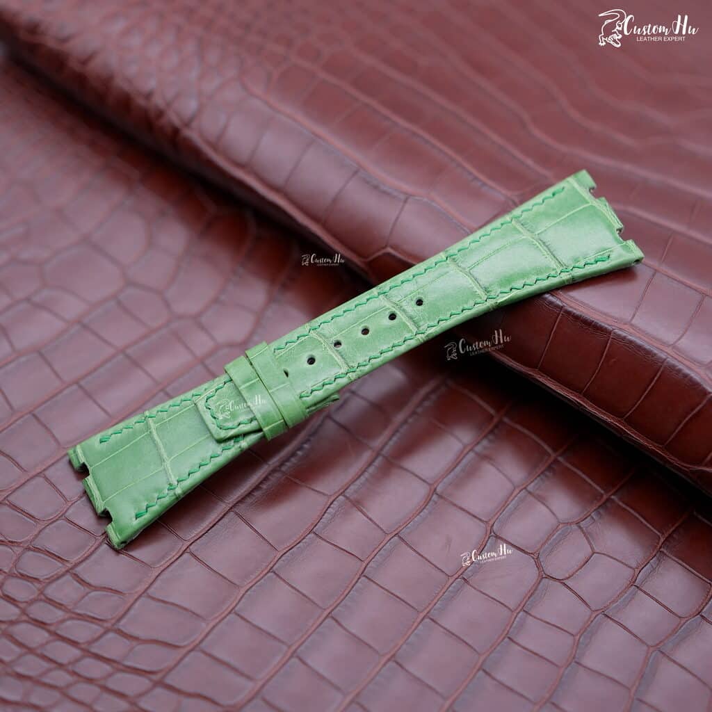 AP RoyalOak strap Compatible with Audemars Piguet Royal Oak Strap 27mm Alligator strap
