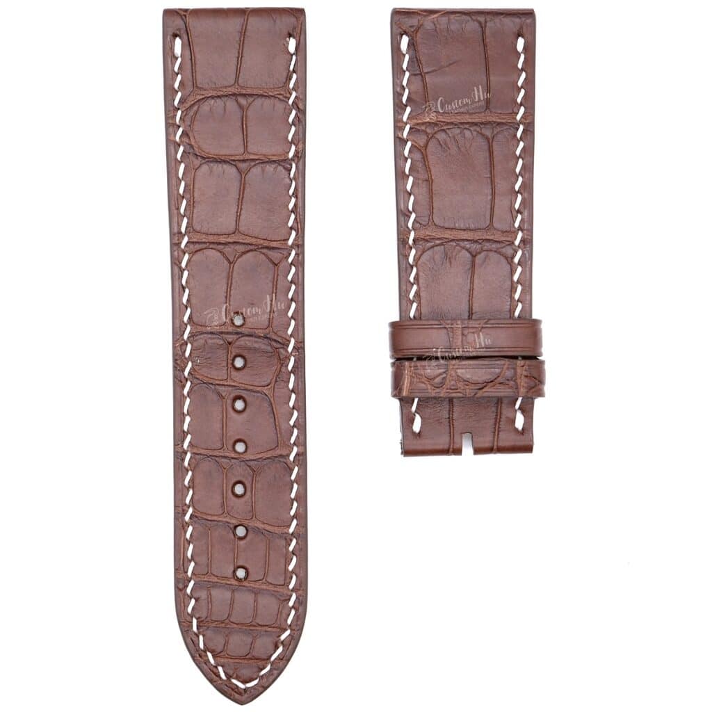 Apple Watch strap 44mm42mm 40mm38mm Alligator leather strap