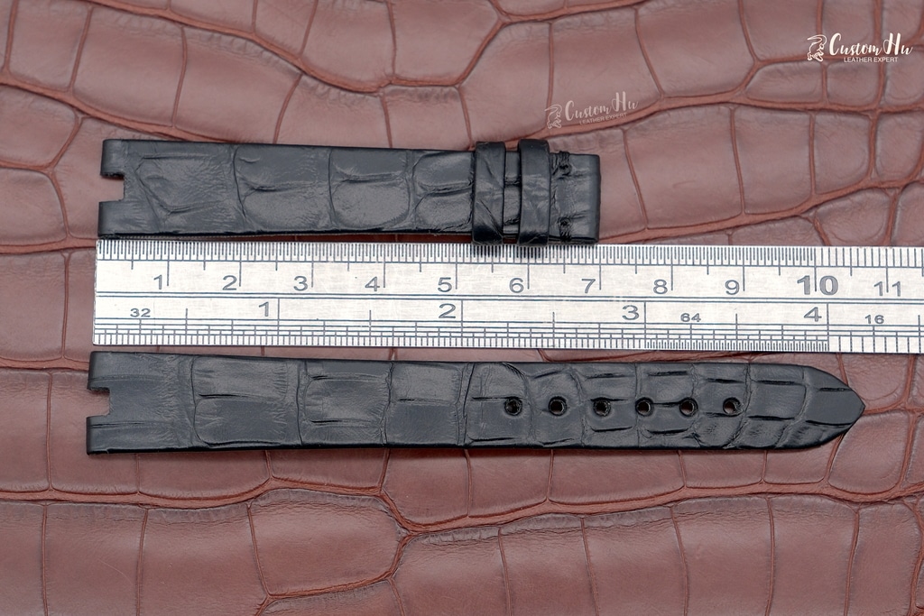 BVLGARI BZERO1 strap Bulgari Bzero1 Watch strap 13mm 16mm Alligator Leather strap