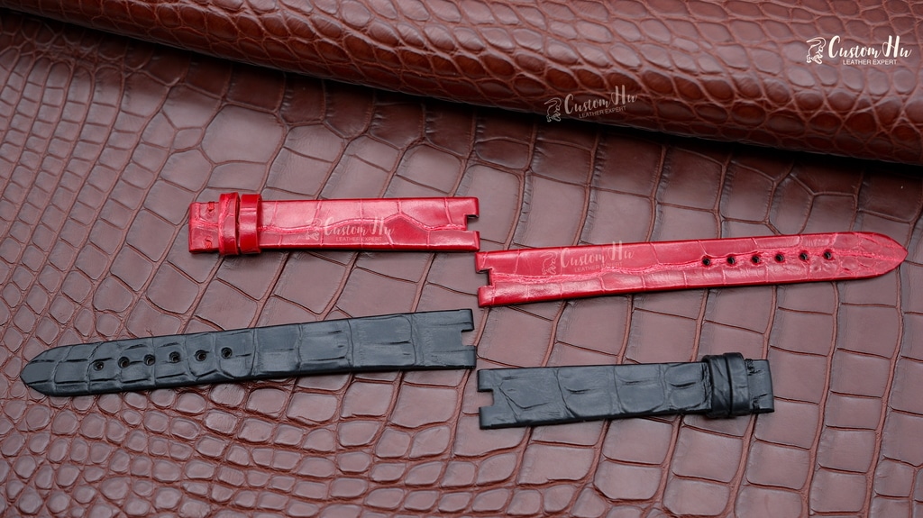 Bulgari Bzero1 Watch strap 13mm 16mm Alligator Leather strap