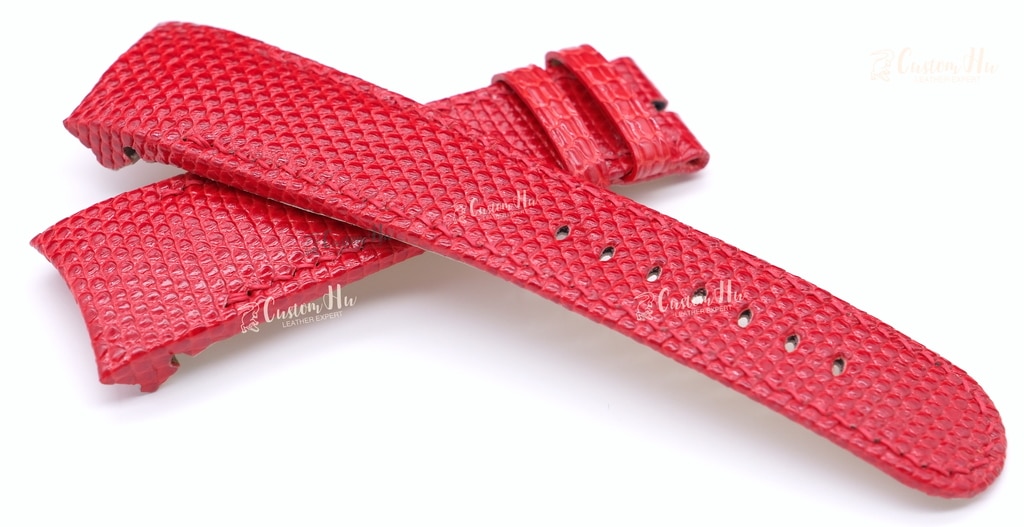 Corum Bubble watch band Compatible with Corum Bubble watch band 24mm Lizard skin strap