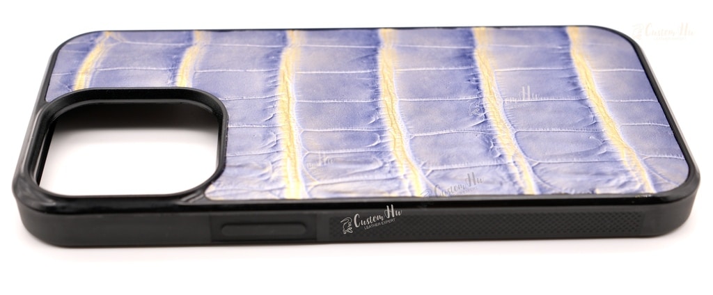 phone case iPhone series 13 14 Pro Max crocodile skin
