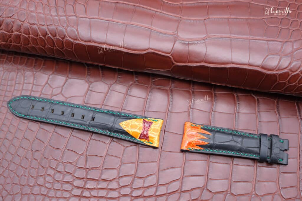 Konstantin Chaykin Joker strap Compatible with Konstantin Chaykin Joker strap 21mm Alligator leather strap