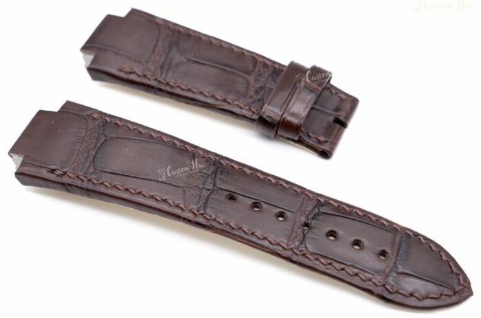 Compatible with Girard Perregaux Laureato strap 25mm Alligator leather strap
