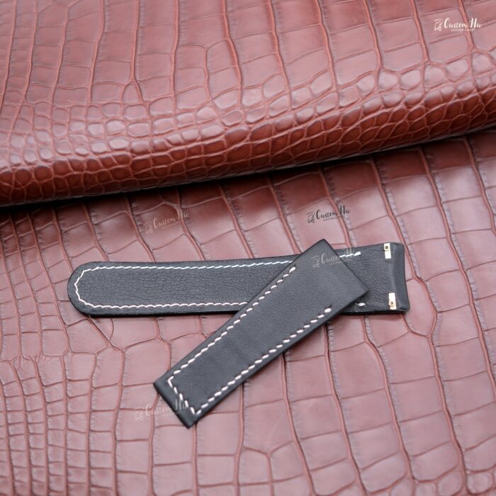 Compatible with Ebel 1911 TEKTON strap 26mm leather strap