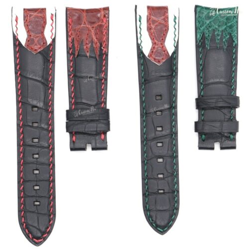 Compatible with Konstantin Chaykin Joker strap 21mm Alligator leather strap