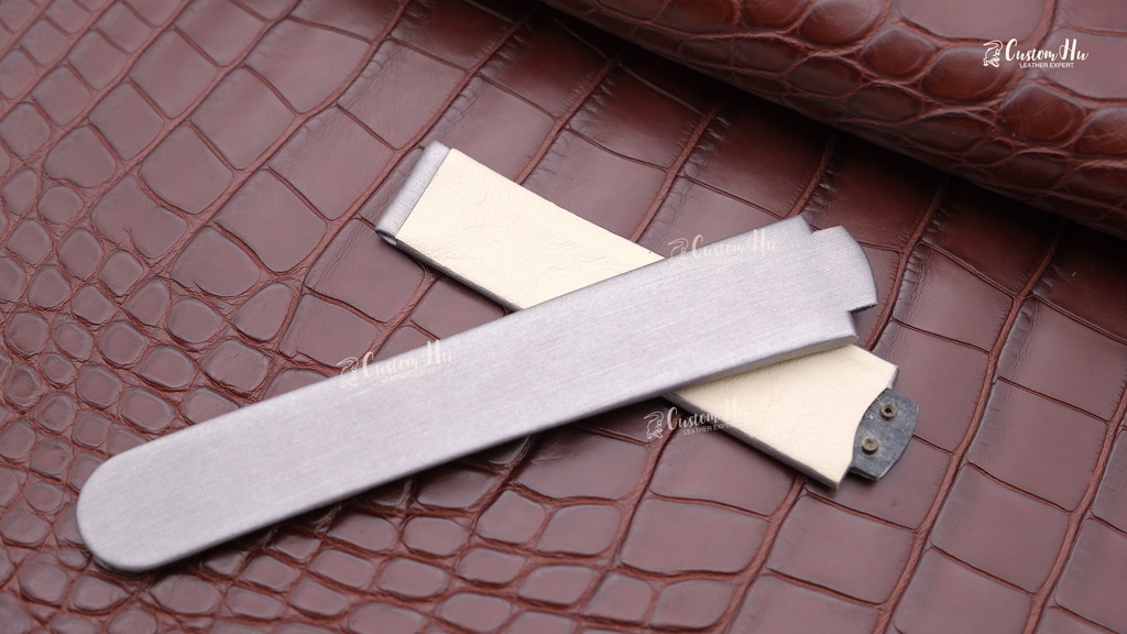 ebel beluga strap Ebel Beluga Strap 15mm 18mm Alligator Leather strap