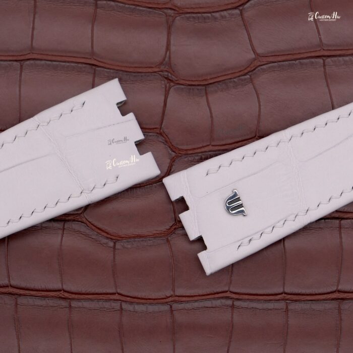 Compatible with Maurice Lacroix AIKON watch band 25mm Alligator leather strap