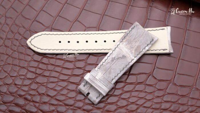 compatible Rolex Cellini Time Strap 20mm Alligator Leather strap