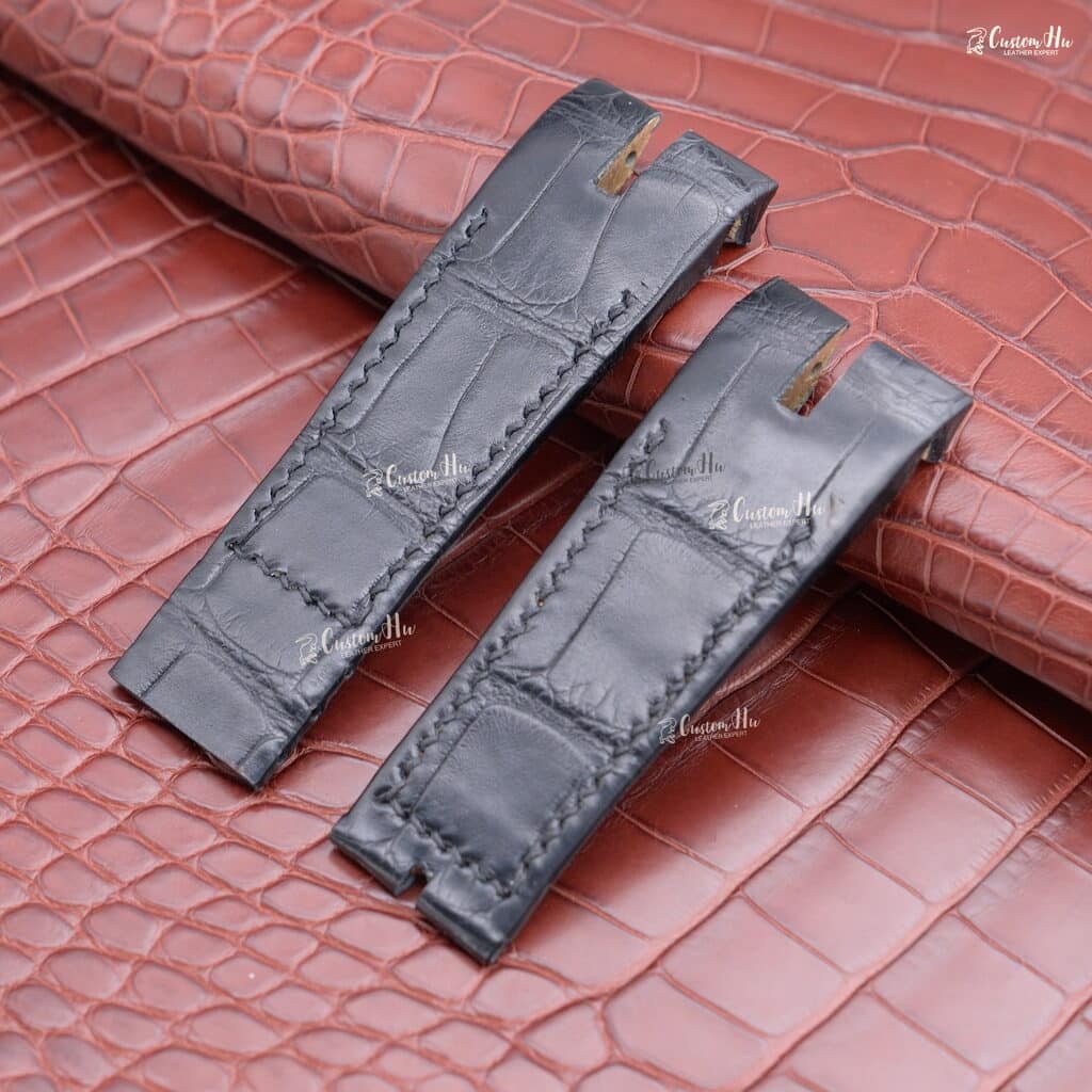 Roger Dubuis Excalibur watchband Compatible with Roger Dubuis Excalibur watchband 26mm Alligator leather strap