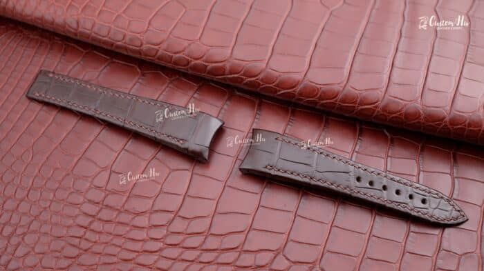 Blancpain Léman strap 22mm Alligator leather strap