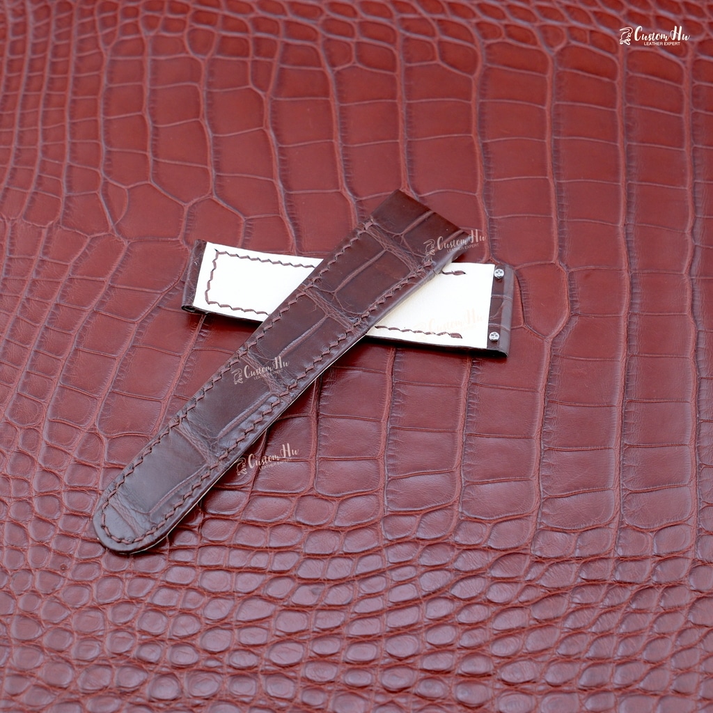 Ebel 1911 strap 25mm Ebel 1911 strap 25mm Alligator leather strap