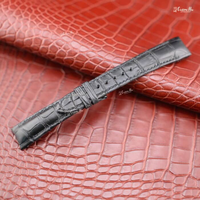 Glashütte Original strap 19mm Alligator Leather Watch Straps in Various Colors and Textures