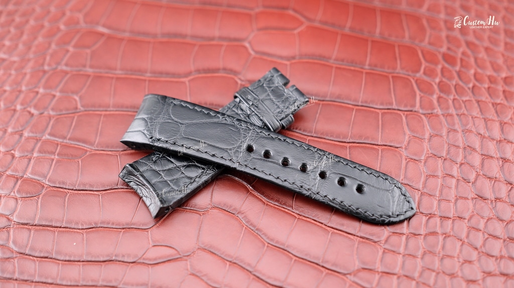 Custom watch strap for Blancpain Fifty Fathoms leather strap 23mm