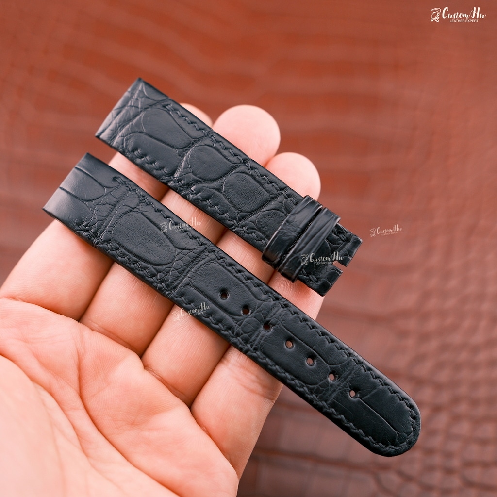Ebel 1911 8134901 strap 20mm Alligator leather strap