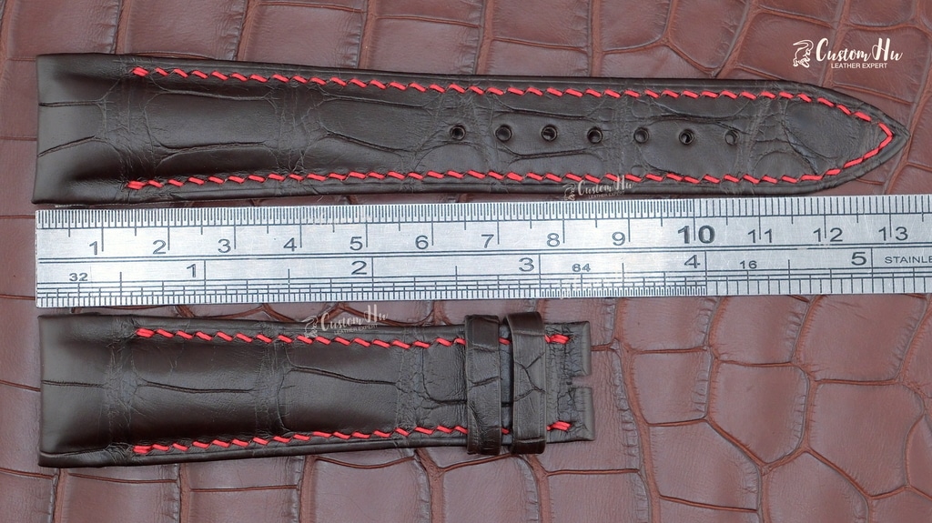 Breguet Type Xxi Strap Breguet Type Xxi Strap XL 23mm Alligator leather strap