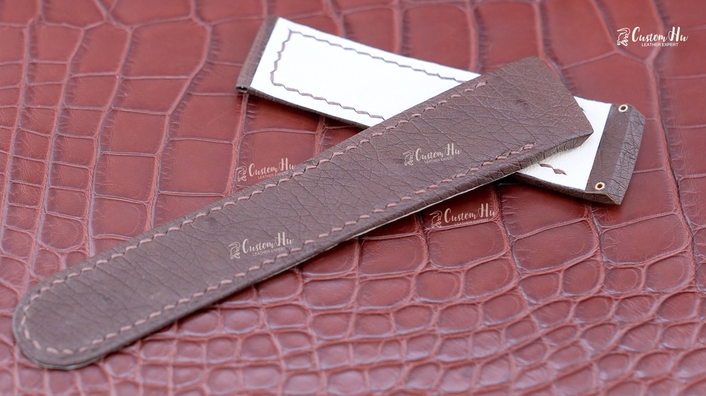 Ebel Brasilia strap 23mm calf leatherOstrich skin