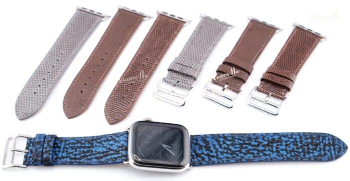 Alligator Apple Watch Strap 45mm42mm 40mm38mm Alligator Leather strap
