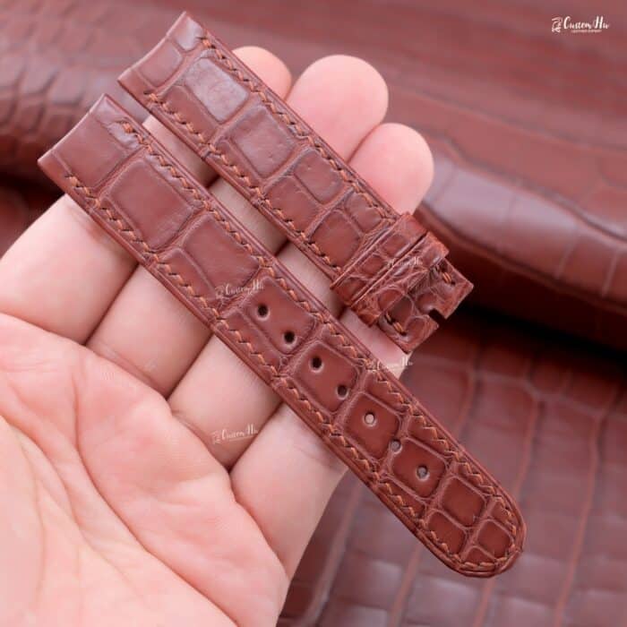 Ebel 1911 strap 19mm Alligator leather strap