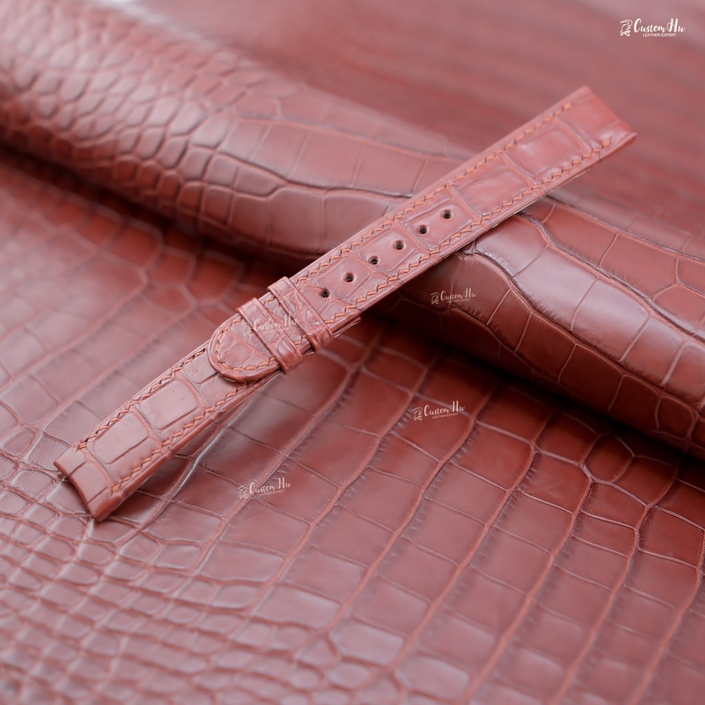 Ebel 1911 strap Ebel 1911 strap 19mm Alligator leather strap