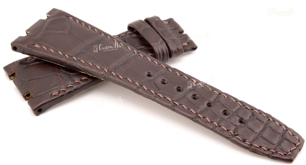ap royal oak straps ap royal oak straps 26mm Alligator leather strap