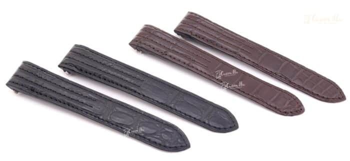 Cartier Roadster straps 19mm 20mm Alligator leather strap