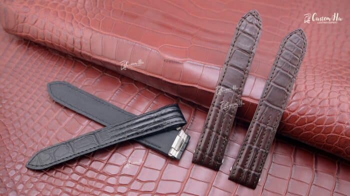 Cartier Roadster straps 19mm 20mm Alligator leather strap