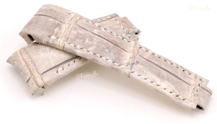 Rolex Daytona straps 20mm Alligator leather strap