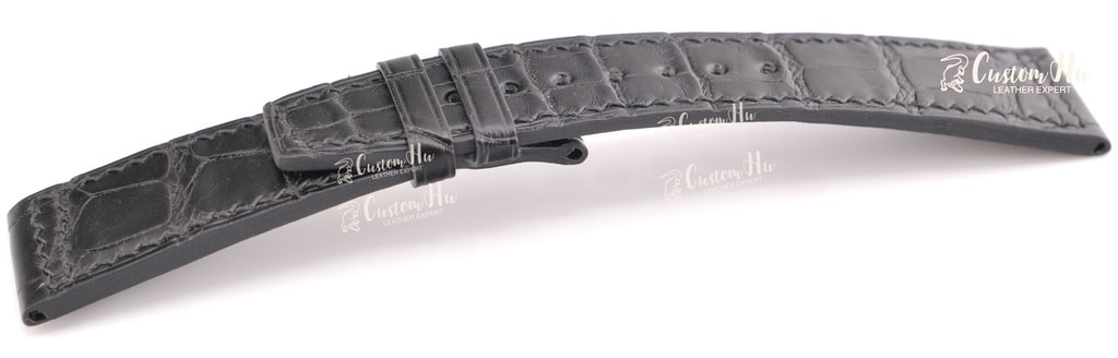 IWC Pilot straps 21mm Alligator leather strap