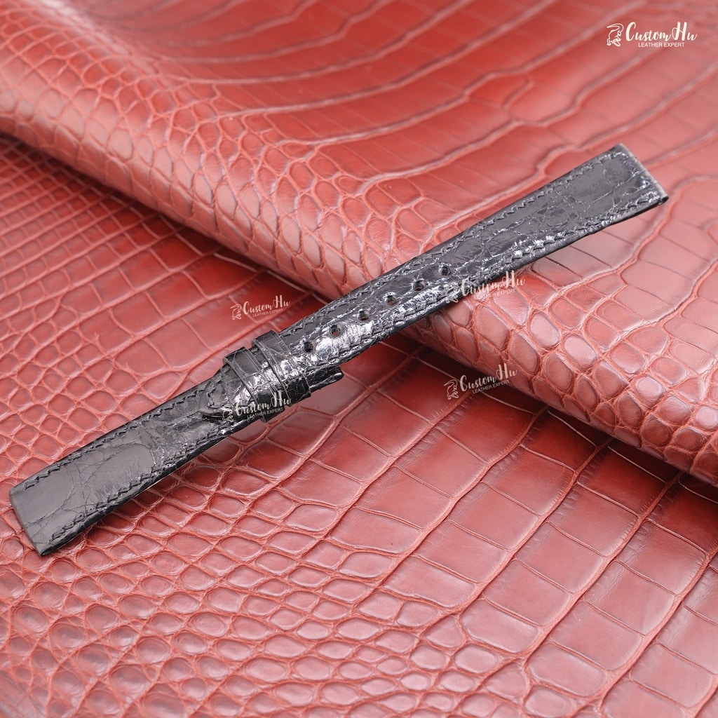 Patek Philippe Calatrava straps 18mm Alligator leather strap