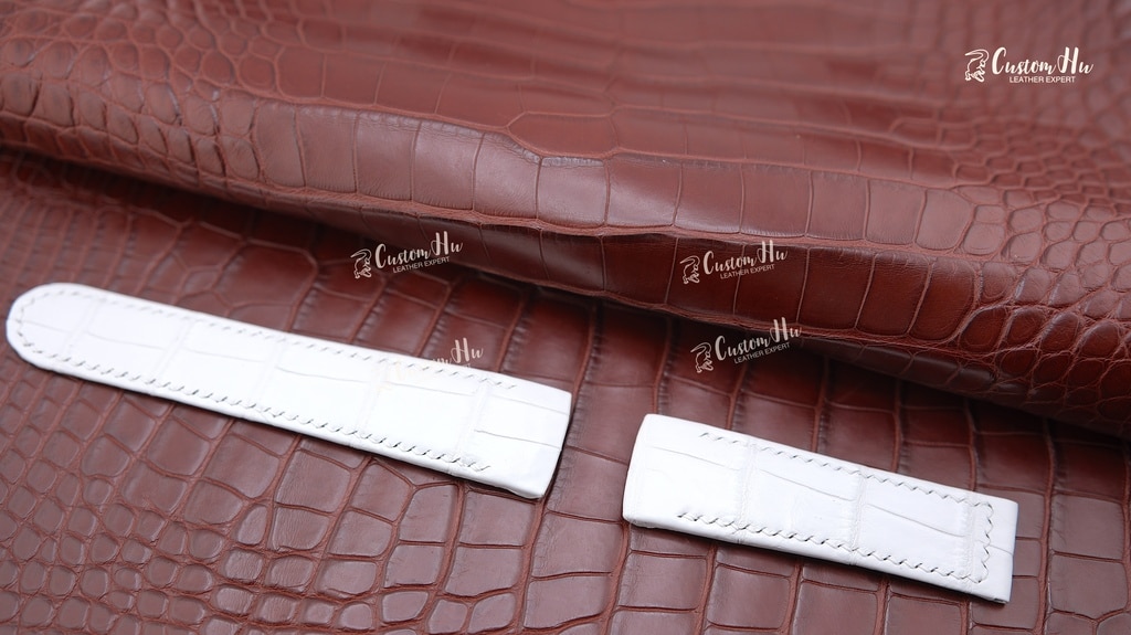 Ebel Brasilia strap 23mm calf leatherOstrich skin